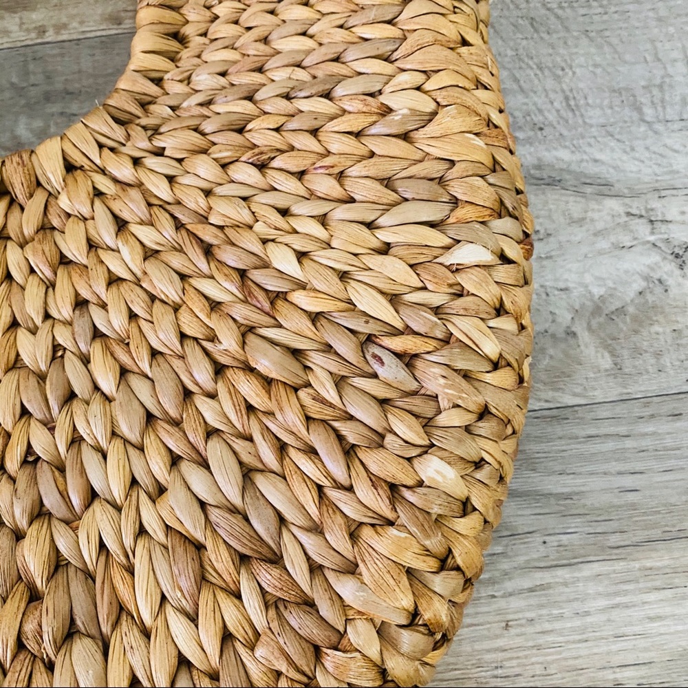 Putu By J. Maclear Rattan Wicker Handbag - image 8